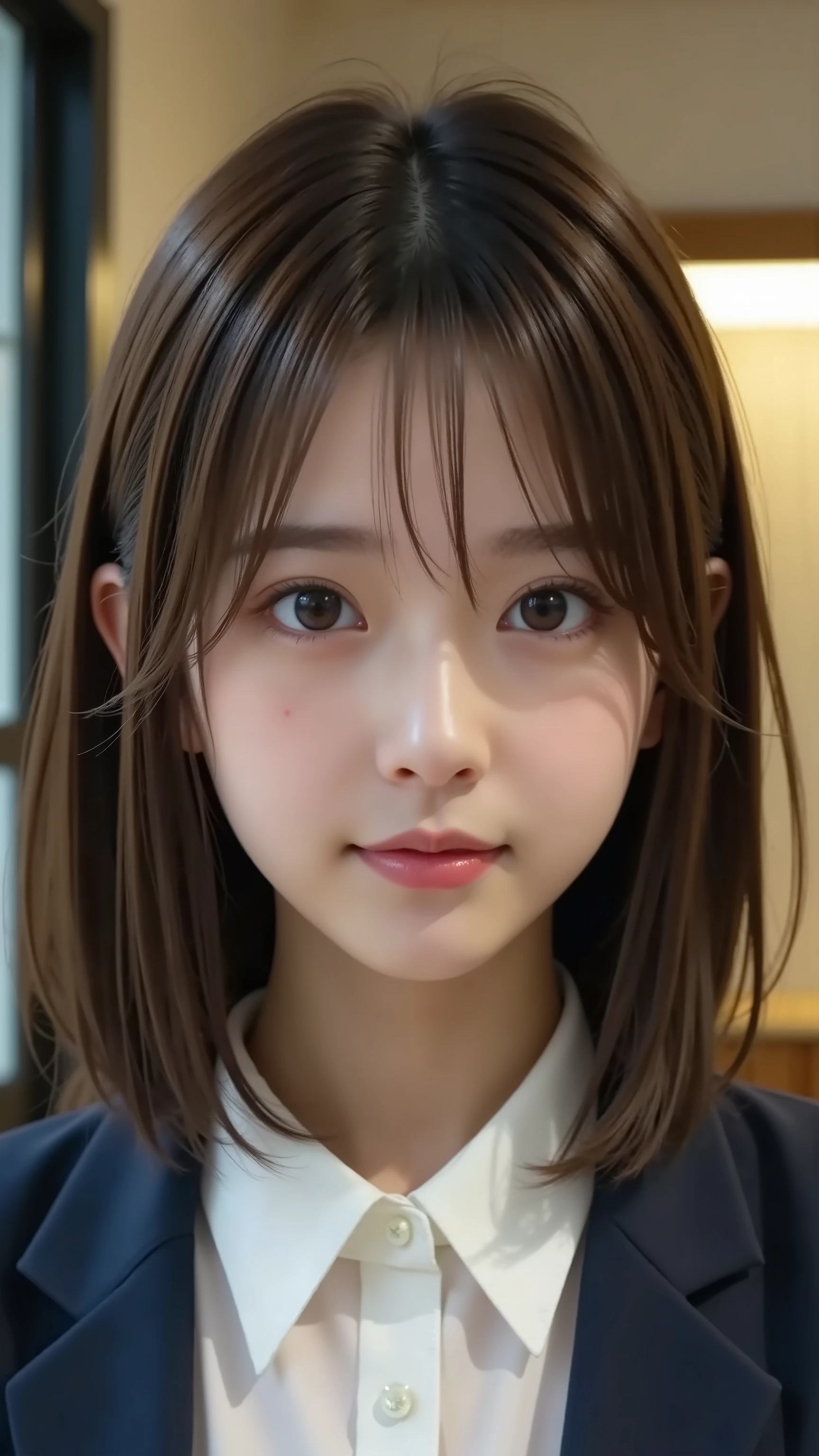 ((distortion in a different dimension that suddenly appears in a girls' high school classroom))、Streaks of light drift through the air、like a rainbow aurora from the window Light shines in。and a strange force field barrier is placed on the classroom door、and can't go outside。((High school girls in uniform are in a panic with expressions of astonishment and fear))。(some students hide under their desks、the other students photograph the situation with their smartphones:1.2、and another student is trying to look out of the window:1.2)。((strange symbols appear on the blackboard in the classroom))、the hands of the clock spin like crazy。the mysterious light at dusk illuminates the classroom、wrapped in a mysterious atmosphere of tension and paranormal phenomena。showing from below {x} hyperrealism、precise detail drawing with telescope、(Composition like a scene from a movie)、Contrast of Light and Shadow。