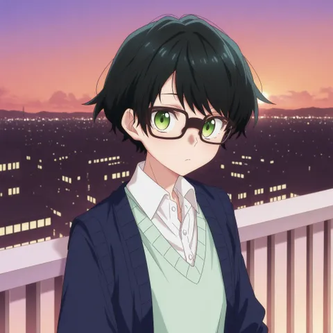 Tasuku Kuresawa แบบอนิเมะ