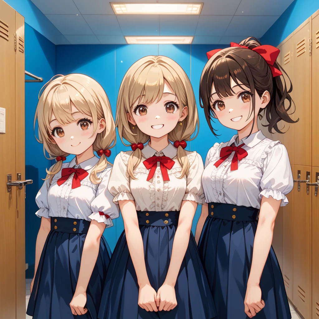 ((:1.3)),(Textured skin, Anatomically correct, Super Detail, high details, High quality, hight resolution, Best Quality, 1080p,4K),(Oneperson viewpoint, looking at viewer, subjective:1.4),

(Multiple girls in school gym storeroom),(women's school gym storeroom:1.3)
((Multiple girls, 10+girl with, Group photo of the girls, Group photo of the girls:1.5))
(Girls of different ages:1.5),(busts of all sizes:1.5),(women with various sporty hairstyles:1.5),
(inviting you to have ),

((line up slouching:1.5)),(leaning forward:1.3), (hands on knees:1.3)
(from directly below, from below:1.5),(looking down:1.5)

(summer school uniform:1.5),
,(tops lift:1.3),(skirt lift:1.3)

,(enraptured face:1.4),(naughty expression:1.2),( smile:1.5), smile, excited smile, 
(blush, face blush, blushing:1.3),(heavy breathing, steam:1.3)

(Large quantities of :1.5),((:1.5)), ( covered face:1.8),( on breast:1.3),( on hair:1.3),