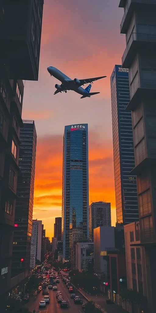 airplane scene model