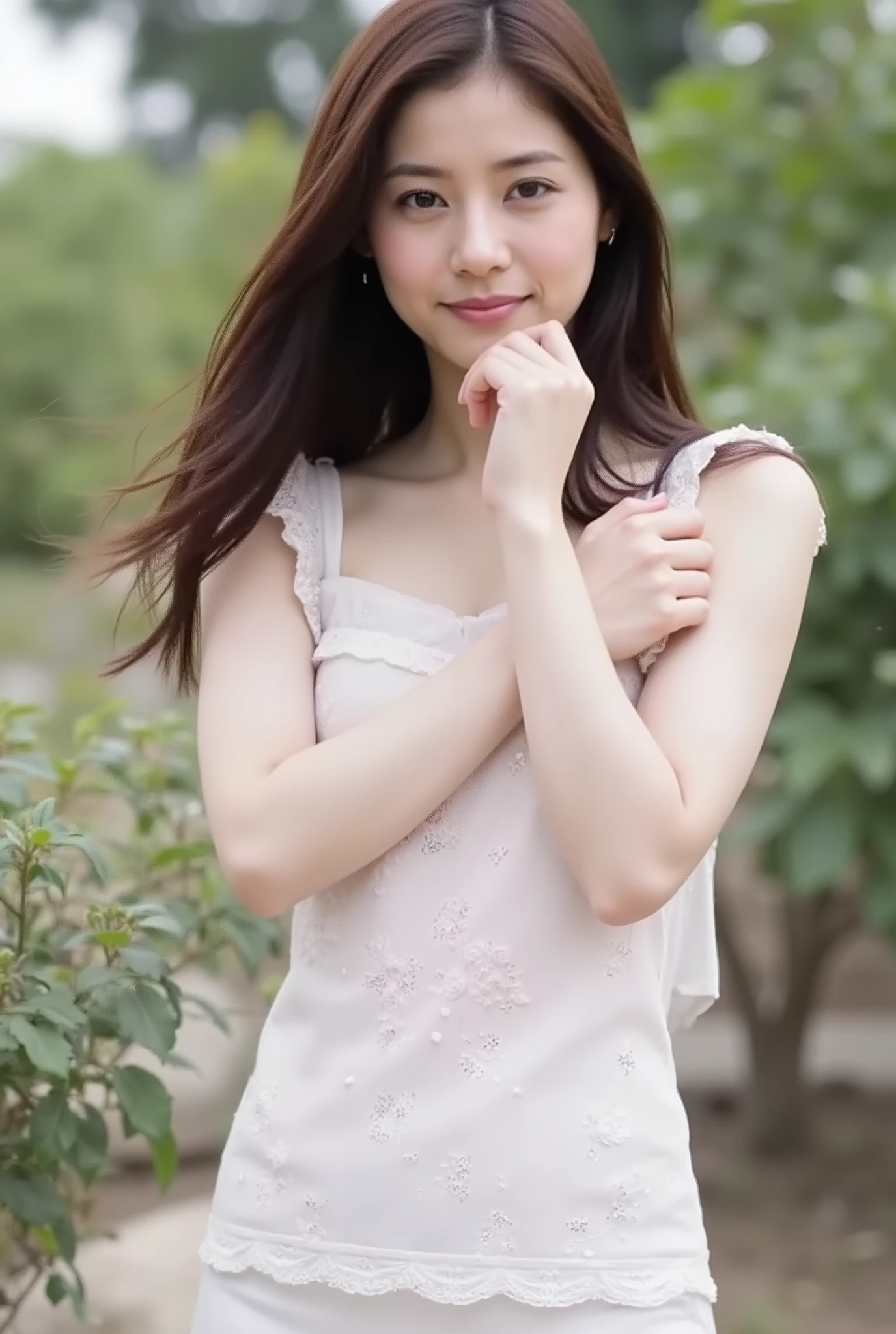 Cute one woman、as real as in the picture、model pose、Perfect Body、