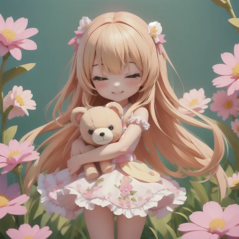 Chibi Girl Anime Illustration