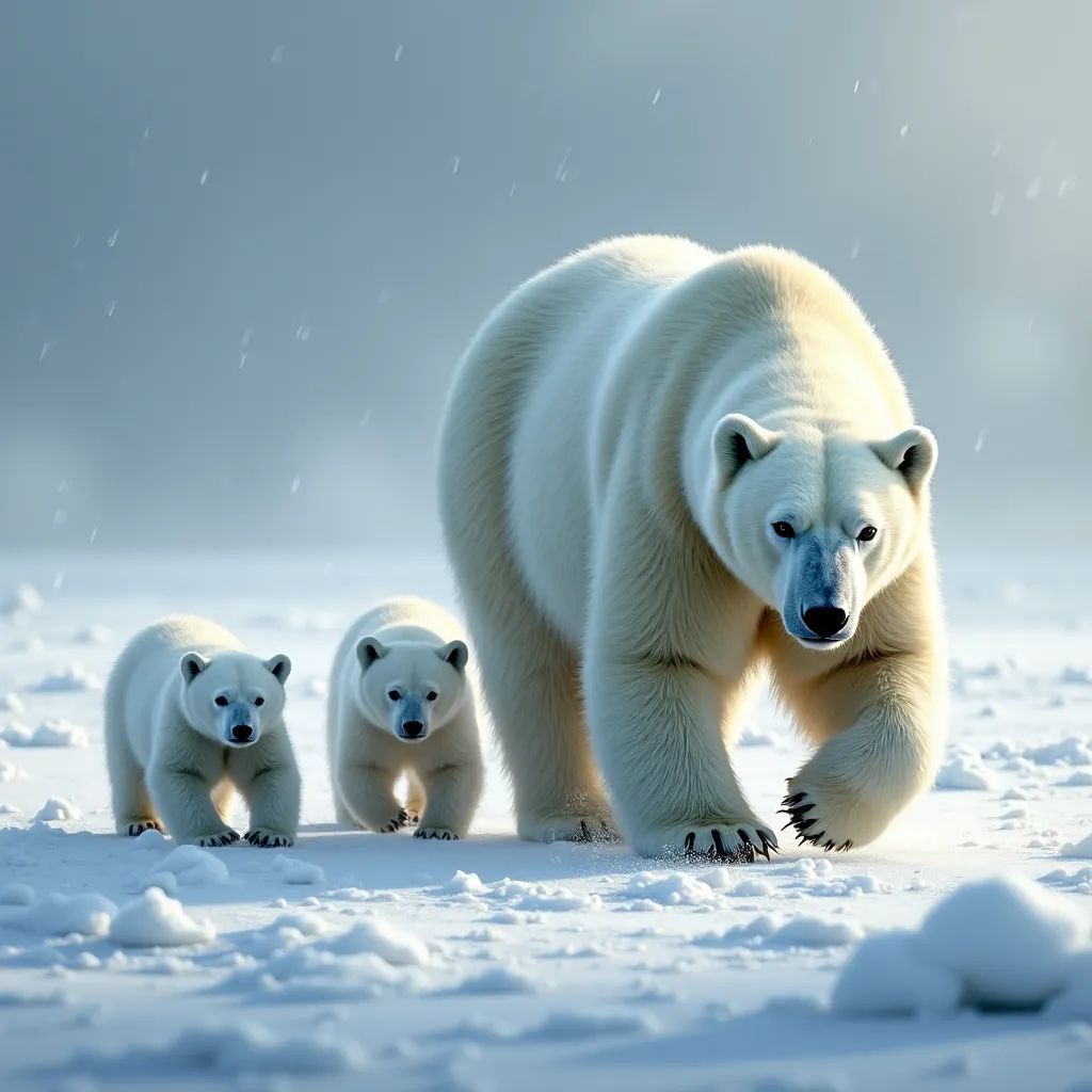 Dibujos de osos polares