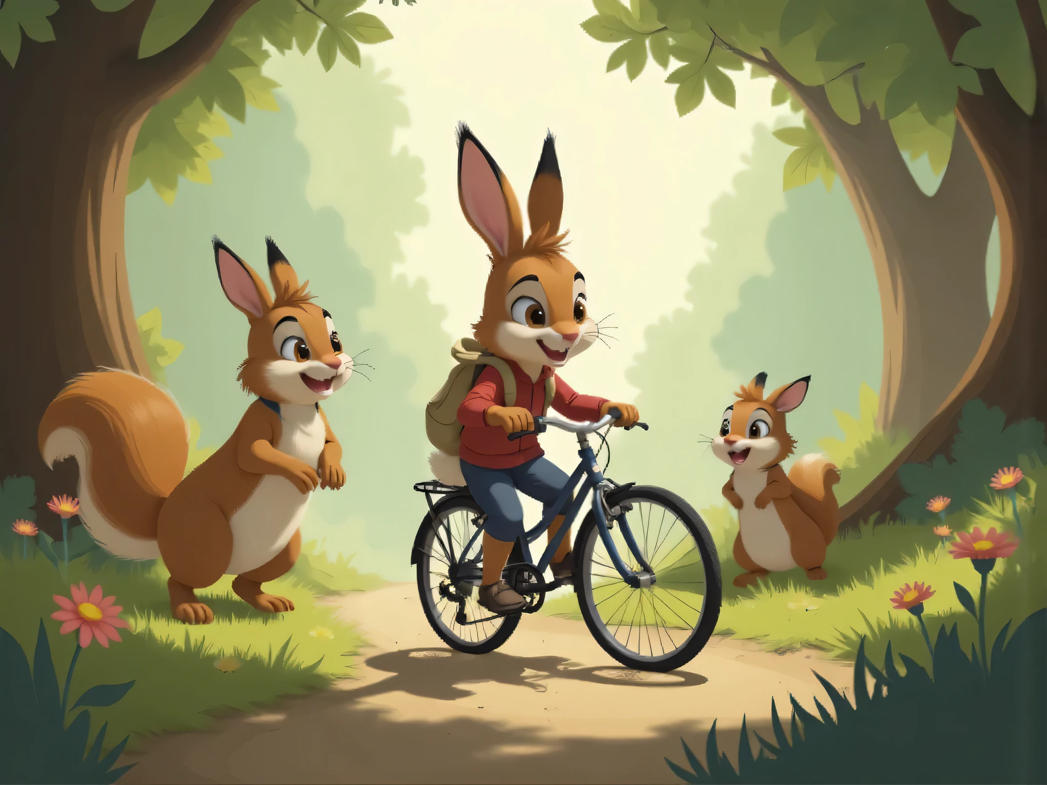 The inventor Habit of saving
In a forest full of fruit trees and singing streams, did Tito, a playful bunny who loved candies. Every day , with the coins she earned collecting berries, I would run to the market and buy candies, ice cream and gum.
"Life is short, you have to have fun!", he said laughing.
But one day, he saw a shiny bicycle in the fox's store. "I need them to explore the entire forest!", he exclaimed.
The problem was that he didn't have a single coin saved; everything had gone in candies. sad, Tito found his friend the squirrel Clara, that always kept nuts for the winter. "Don't spend it all at once, Tito. Save a little bit every day, like drops that fill a river", advised him.
Tito started: keeping a coin a day in a wooden piggy bank. At first it was difficult to resist candies, but he saw how his treasure grew and I put up with. Weeks went by, y ¡zas! I had enough for the bike.
Tito bought the bicycle and pedaling happily through the woods, Tito shouted:
"! Small daily savings lead to great adventures!"
Clara smiled:
"Exact! } Constant savings are like planting seeds: they grow in big dreams."