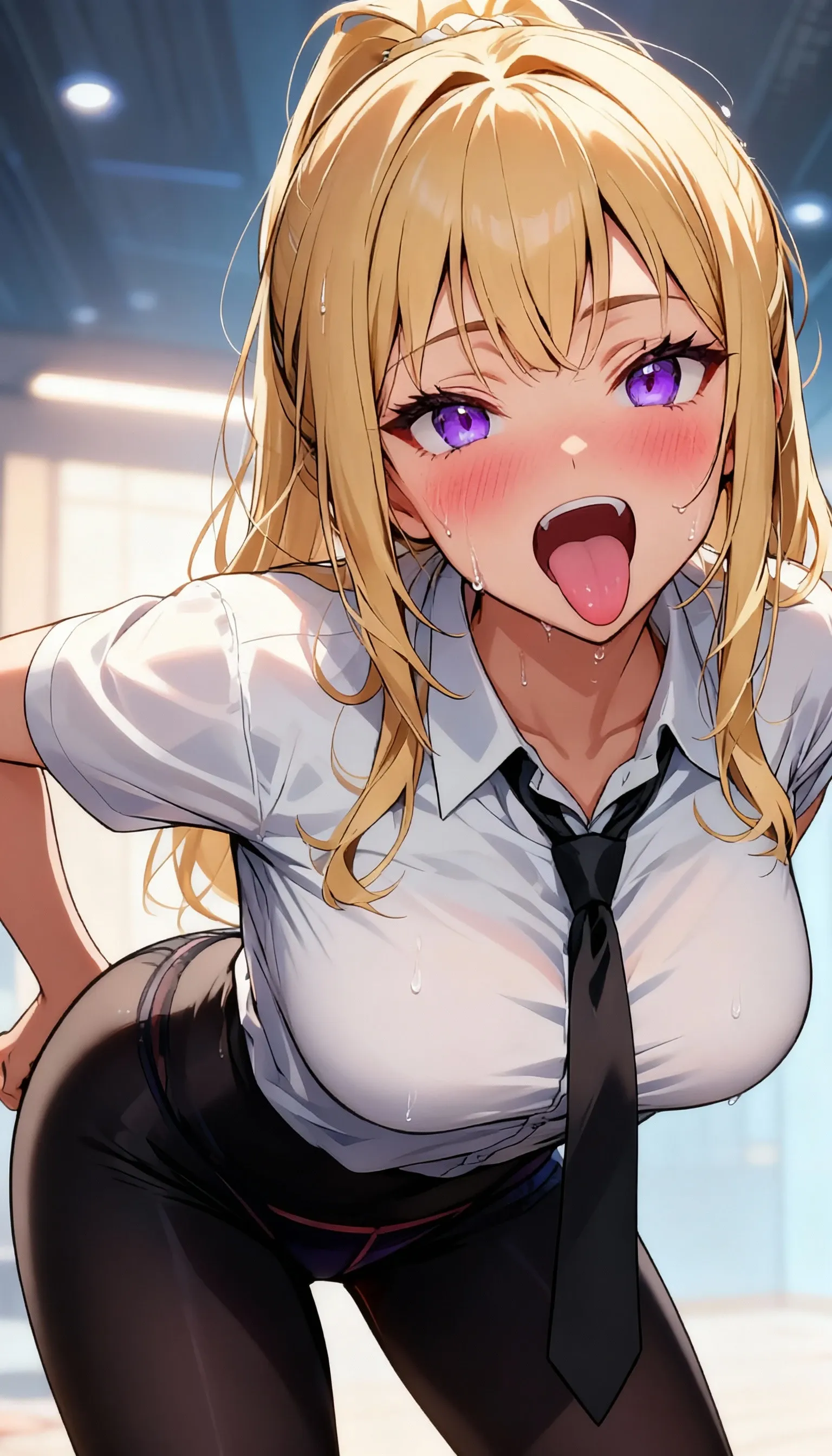 、White knee-high socks、、garter belt、,  , Anime girl crouching,  , Beautiful Anime girl crouching,  、Sexy、Enchanting、Estrus、sexy、Inviting、Sweat、vapor、Licking the cock、Leaking、blush、、sex、Glare、Gal、Sexy Underwear、lingerie、Are crying、Sharp Eye、Glare、Contemptuous Eyes、Clothes with shoulders out、Long white gloves、White Long Gloves、Blonde、Semen is poured on the face、Showing off your crotch、With legs spread。