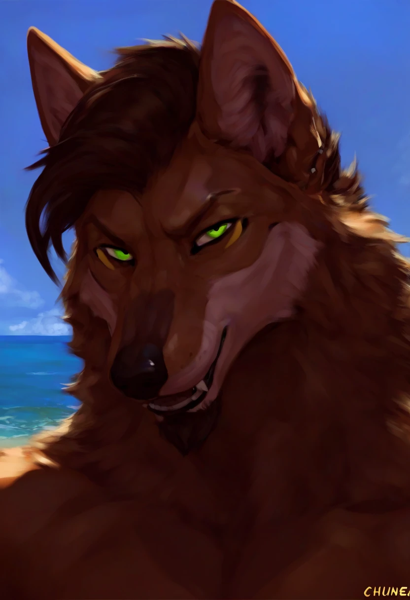 score_9, score_8_up, score_7_up, score_6_up, source_furry,
lls, wolf yaoguai, female, anthro, solo, bust portrait, tan capelet, chinese clothing, black topwear, wink, one eye closed, tongue out, glistening eyes, BREAK
lls, wolf yaoguai, female, anthro, solo, blue eyes, beach, seaside, cloud, blue sky,
 <lora:BlackMythWolves_1.0.b:1>