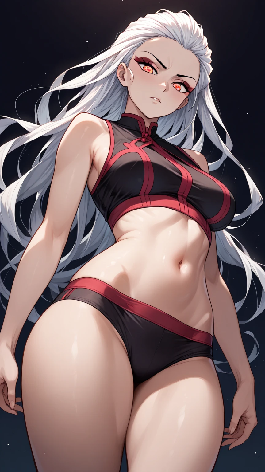 score_9, score_8_up, score_7_up, source_anime,
jalter, <lora:jeanne-darc-alter-ponyxl-lora-nochekaiser:1>,
jalter, white hair, yellow eyes, ahoge,
long hair, very long hair, headpiece, asymmetrical legwear, long hair, bikini, black bikini, black gloves, gloves, long sleeves, navel, o-ring, o-ring bikini, o-ring bottom, o-ring top, puffy long sleeves, puffy sleeves, red legwear, single thighhigh, swimsuit, thigh strap, thighhighs, uneven legwear,
outdoors, beach,
looking at viewer, dutch angle, cowboy shot,