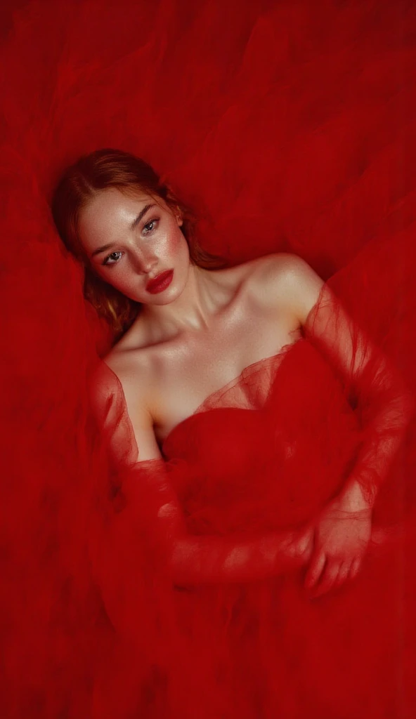 melissa joan hart,10 year old girl, full body,  in red lace lingerie and lace stockings,  ,red lipstick,lace gloves