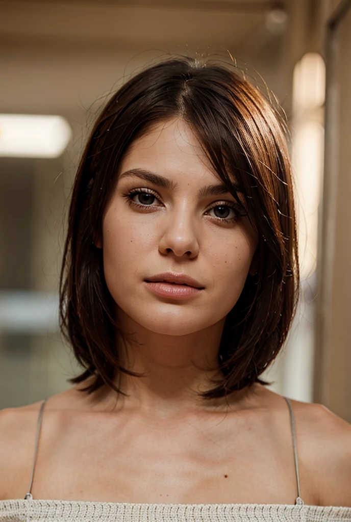 make her hair shorter