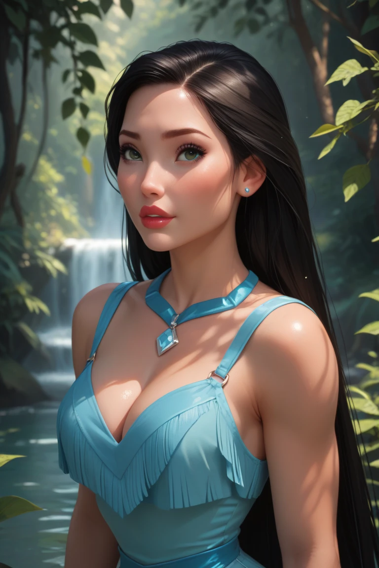 PonyXLV6_Scores,source_anime,masterpiece,best quality, highly detailed, perfect anatomy,amazing quality,
BREAK
 <lora:mulan:0.8>mulan, 1girl, breasts, solo, cleavage, black hair, long hair, bare shoulders, brown eyes, smile, japanese clothes, blush, lips, large breasts, upper body, makeup, lipstick, kimono,outdoors,