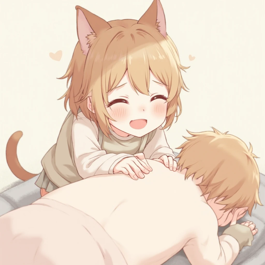 Score_9, male, human male, messy brown hair, hair covering eyes, mouth open 