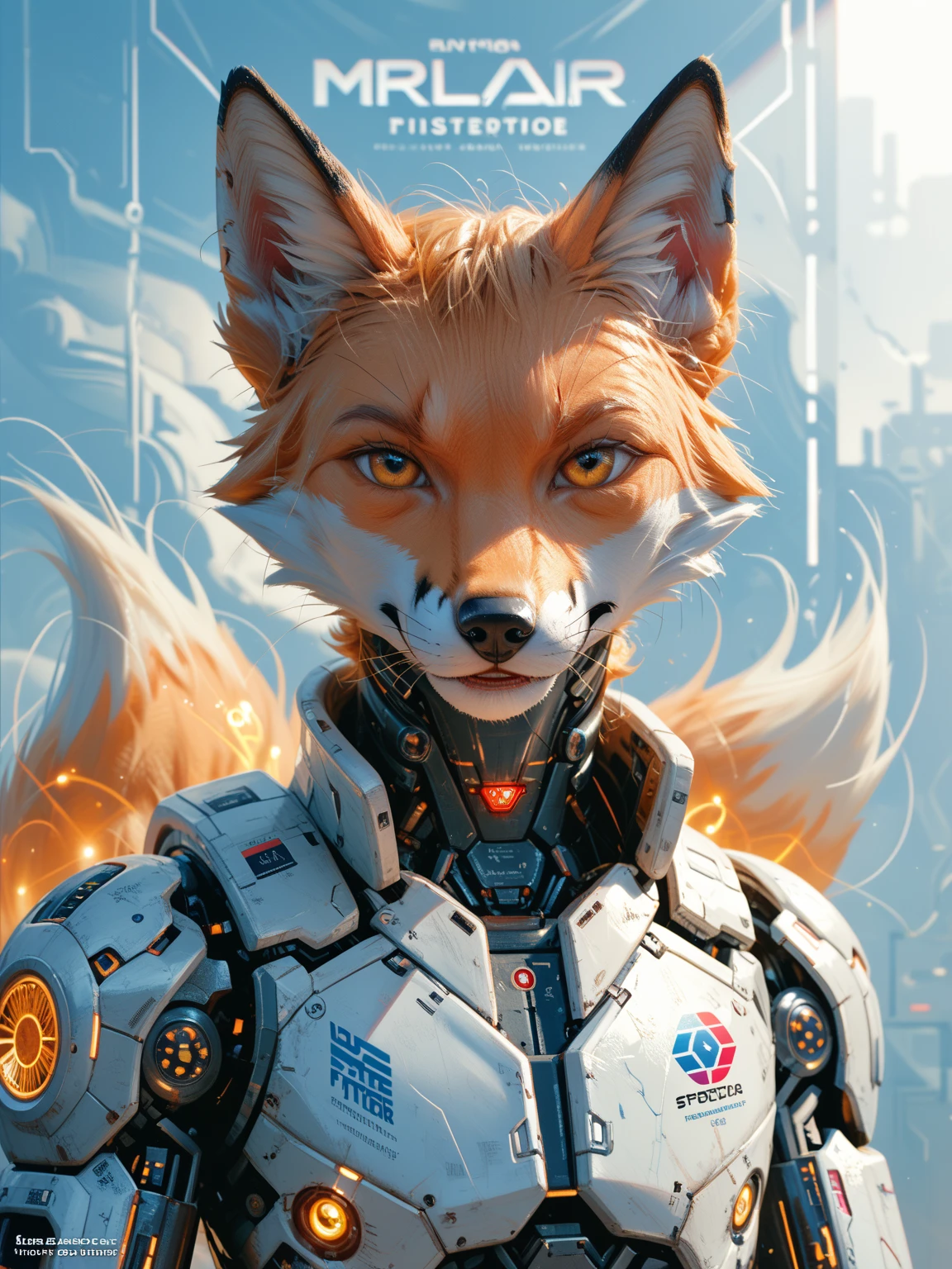 《codename arctic fox》,Science fiction,futuristic,cyberpunk,Surrealism,white,