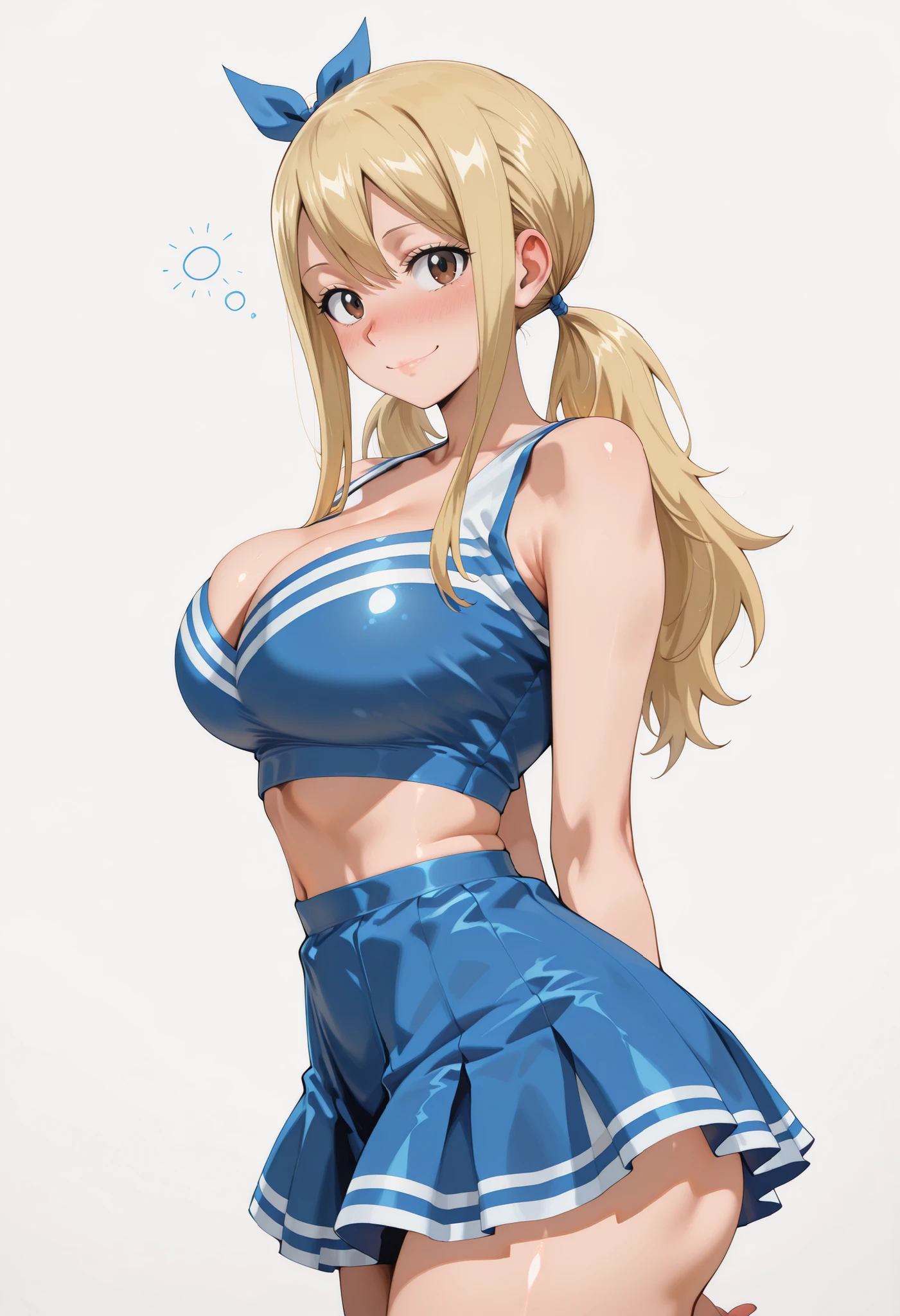 score_9, score_8_up, score_7_up, source_anime, lucy heartfilia, long hair, blonde hair, large breasts, brown eyes,,, blue hair ribbon,, blush, drunk,, , looking at viewer,, , solo,, large breasts, big ass, thick thigs, wide hips, slim waist, mature body, nose blush,, looking at viewer, nice legs, legs, standing, solo, female, shiny skin, shiny hair, shiny body, clear body,,, cowboy shot ,,,, ,,,, , looking at viewer, NOSE BLUSH,,wide hips, slim waist,, CLEAVAGE, shiny skin, shiny hair, shiny body, clear body, , solo, STANDING, POSING, thick thighs, thighs, solo, standing, POSING,, perfect eyes, white background, empty background, distinc shadows, solo, large breasts, thick thigh, dynamic pose, navel ,midriff,,, LOOKING AT VIEWER, WHITE BACKGROUND, EMPTY BACKGROUND, soft smile,, DYNAMIC POSE,, big ass,, view from side, side pose, side looking, side view, large breasts, cheerleader,cheerleader,,cheerleader,cheerleadercheerleader,cheerleader, cheerleader,cheerleader,,cheerleader,cheerleadercheerleader,cheerleader, cheerleader,cheerleader,,cheerleader,cheerleadercheerleader,cheerleader, cheerleader,cheerleader,,cheerleader,cheerleadercheerleader,cheerleader, cheerleader,cheerleader,,cheerleader,cheerleadercheerleader,cheerleader, cheerleader,cheerleader,,cheerleader,cheerleadercheerleader,cheerleader, cheerleader,cheerleader,,cheerleader,cheerleadercheerleader,cheerleader, cheerleader,cheerleader,,cheerleader,cheerleadercheerleader,cheerleader, cheerleader,cheerleader,,cheerleader,cheerleadercheerleader,cheerleader