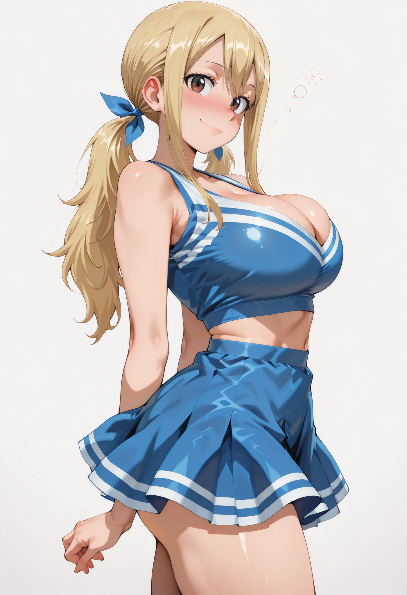 score_9, score_8_up, score_7_up, source_anime, lucy heartfilia, long hair, blonde hair, large breasts, brown eyes,,, blue hair ribbon,, blush, drunk,, , looking at viewer,, , solo,, large breasts, big ass, thick thigs, wide hips, slim waist, mature body, nose blush,, looking at viewer, nice legs, legs, standing, solo, female, shiny skin, shiny hair, shiny body, clear body,,, cowboy shot ,,,, ,,,, , looking at viewer, NOSE BLUSH,,wide hips, slim waist,, CLEAVAGE, shiny skin, shiny hair, shiny body, clear body, , solo, STANDING, POSING, thick thighs, thighs, solo, standing, POSING,, perfect eyes, white background, empty background, distinc shadows, solo, large breasts, thick thigh, dynamic pose, navel ,midriff,,, LOOKING AT VIEWER, WHITE BACKGROUND, EMPTY BACKGROUND, soft smile,, DYNAMIC POSE,, big ass,, view from side, side pose, side looking, side view, large breasts, cheerleader,cheerleader,,cheerleader,cheerleadercheerleader,cheerleader, cheerleader,cheerleader,,cheerleader,cheerleadercheerleader,cheerleader, cheerleader,cheerleader,,cheerleader,cheerleadercheerleader,cheerleader, cheerleader,cheerleader,,cheerleader,cheerleadercheerleader,cheerleader, cheerleader,cheerleader,,cheerleader,cheerleadercheerleader,cheerleader, cheerleader,cheerleader,,cheerleader,cheerleadercheerleader,cheerleader, cheerleader,cheerleader,,cheerleader,cheerleadercheerleader,cheerleader, cheerleader,cheerleader,,cheerleader,cheerleadercheerleader,cheerleader, cheerleader,cheerleader,,cheerleader,cheerleadercheerleader,cheerleader