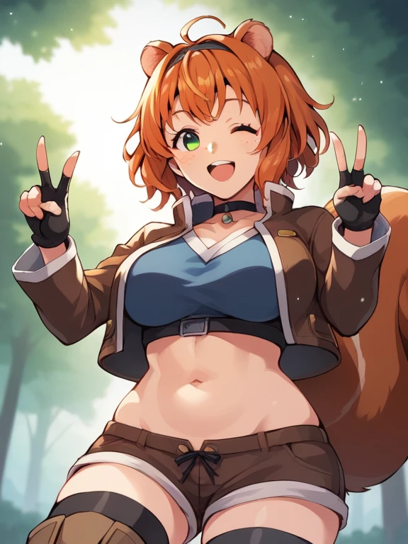 score_9, 
<lora:snuffy_v1_pruned:0.8>, snuffytrash, 
upper body, 
looking at viewer, smile, crop top, cow print, scarf, open jacket, cleavage, 
outdoors, forest, 
high resolution, Masterpiece, 
uncensored, rating_explicit