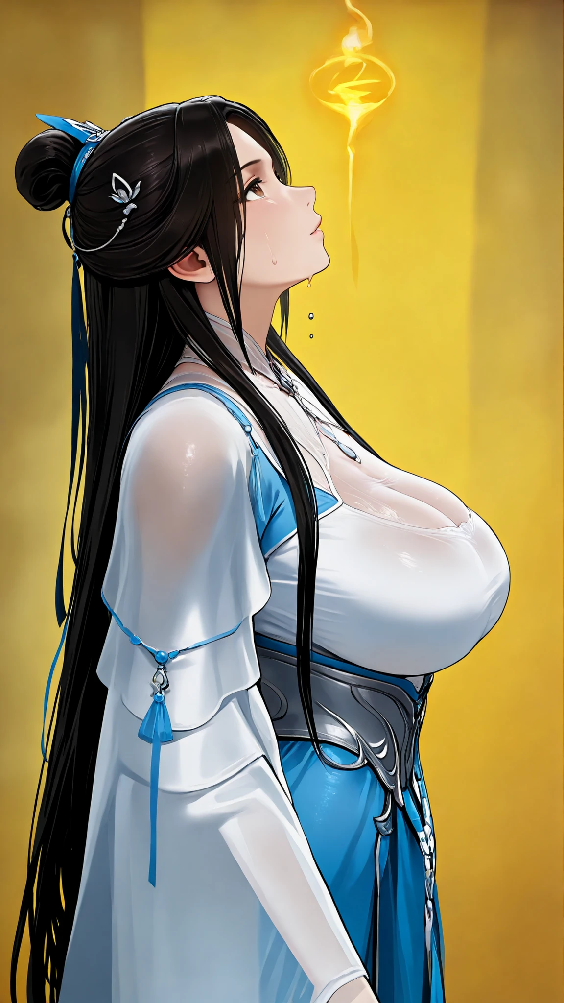 antiquity,Female Warrior,Mother,cartoon,comics,Big Breasts Big Butts,Hanfu,薄薄的Hanfu,8k,high quality,Exposed,Fascination,Looking up,Fine,Sweat,Conceal,Lu Xueqi,Obscene Female Beautiful Breasts,Obscene Fat Breasts,Ultrafast,Good quality,Excellent quality