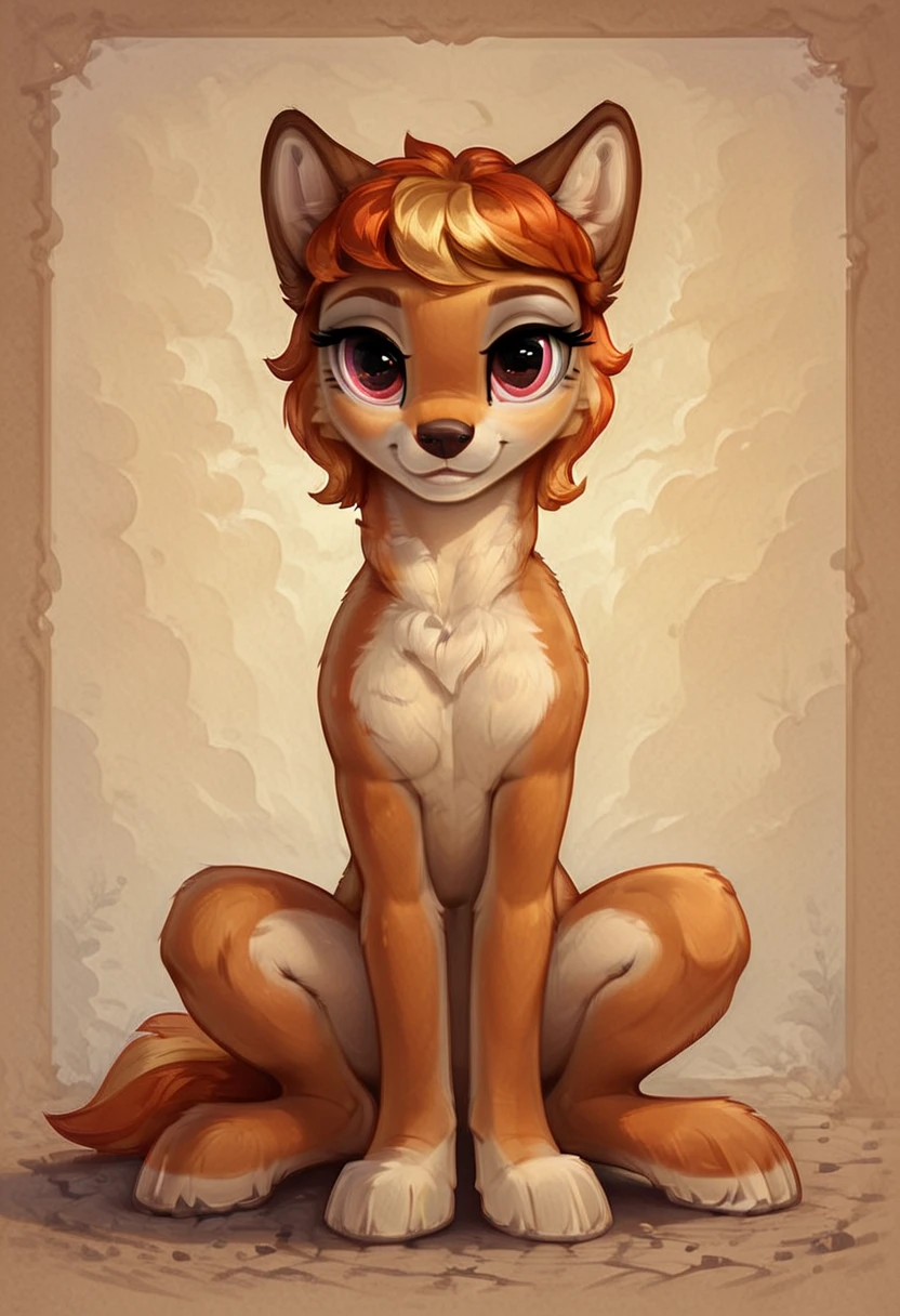 Rabbit girl, copper hair, perfect face, laughing, (curly bob hair), (tan:1.5), (tan-lines:1.3),  long lashes, , BREAK, furry ears, collarbone, ((flat-chested)), BREAK, Serene lake surrounded by rolling hills, tall grass, and a clear blue sky, offering a peaceful idyllic countryside setting, , , , detailed breasts, detailed , sitting on rock, legs spread, blushing, 