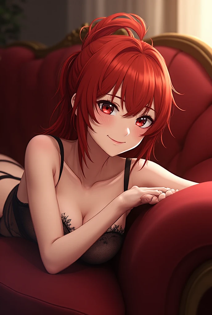 There is Makanai、There is Makanai、bob cut、(red eye:1.5)、Red hair、short hair、BREAK bedroom、(put your left hand on your ?????:1.2)、BREAK while watching the audience、Muscle growth、wrapping、????? girl figure、Fishnet tights、rabbit ears、Asahi、white light shines、window、BREAK(master piece:1.2)、Highest image quality、High resolution available、Unity 8k wallpaper、(An illustration:0.8)、(beautiful eyes:1.6) ）、highly detailed face、perfect lighting、Highly detailed CG、（perfect hands、perfect ???????）、blush、A little angry face