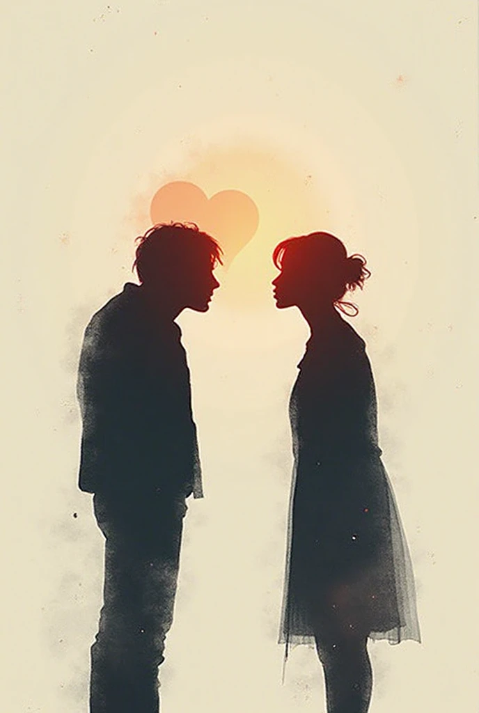 there is a paper plate with a painting of a couple on it, inspired by Emil Nolde, red sun in the background, red sun, inspired by Slava Raškaj, inspired by Rufino Tamayo, sun setting, inspired by William Kentridge, big red sun, inspired by Władysław Ślewiński, inspired by Aaron Douglas