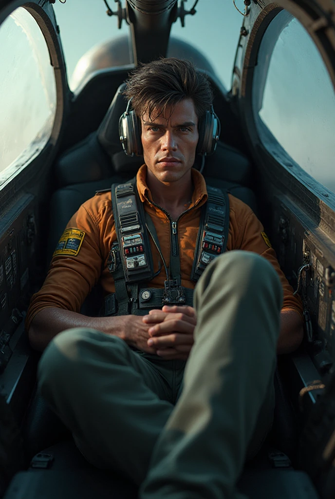 Change background to topgun movie poster
