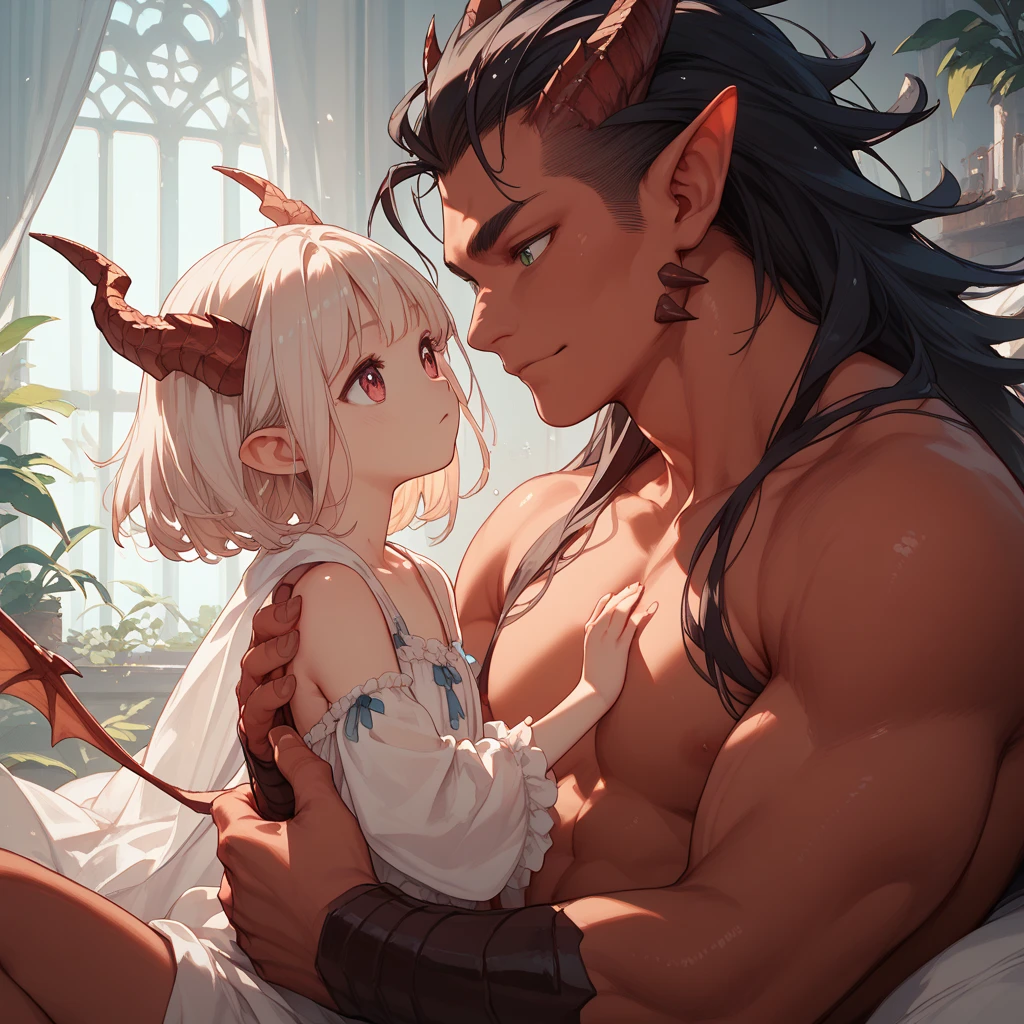as a demon couple