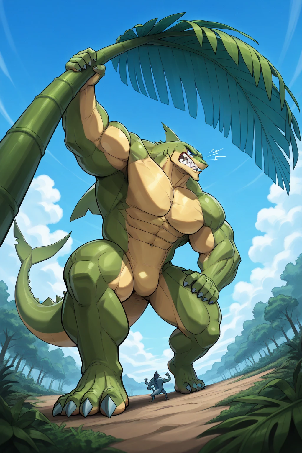 protruding blood vessels, blood vessels bulge out on the , nj5furry, sweat drops, scalie, reptile, scar, anthro, crocodilian, male, solo, scales, hi res, crocodylid, clothing,  scar, muscular, teeth, , , large , big , , , , massive , , ,  ,  pose, , oral,  myself, autofellatio, , lift legs up with hands, open mouth, crocodile tail, crocodile legs, slit, slit , stuff his  in his cheeks, wet , hard , muscle ,  , long , sweaty, slimy, body is slimy,  on his body,  pool,  pool on his body, soaked