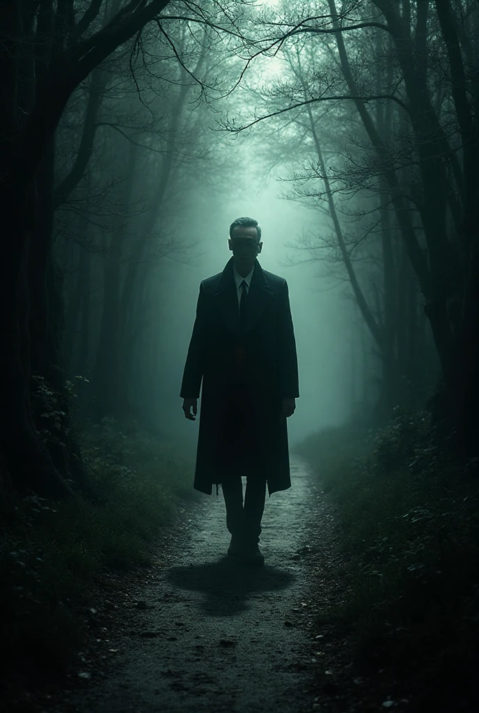 A dark path, the wind moves the shadows, and suddenly a gentleman ...