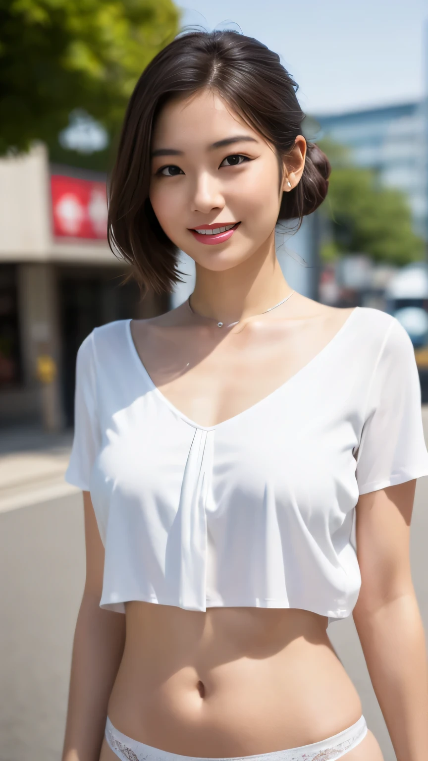 Close up portrait of woman in white shirt and gray skirt, Shirahime cut hairstyle, Smooth white tight clothing suit, White blouse, Wearing a white V-neck top, Wear a shirt, White fashionable clothes, White Hanfu, White, White blouseWear a shirt, Sailor suit with loose coat collar, Korean Girls, Quality white shirt, Young and pretty girl