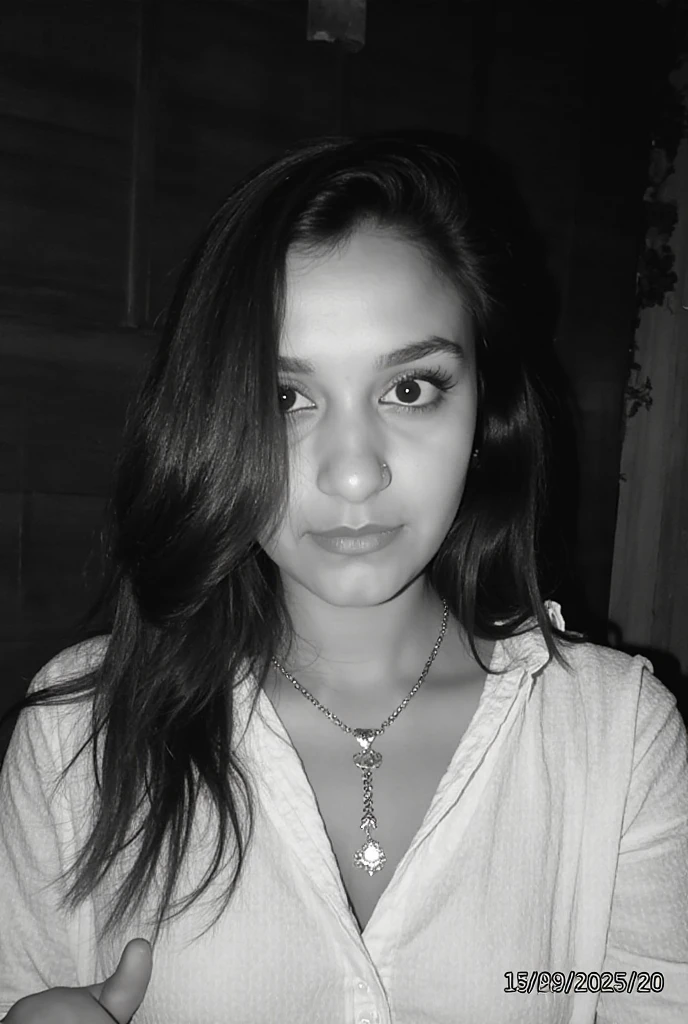 (8k, RAW photo, best quality, masterpiece:1.2), (realistic, photo-realistic:1.37), ultra-detailed,
1 girl,cute, solo,beautiful detailed sky,detailed cafe,night,sitting,dating,(nose blush),(smile:1.1),(closed mouth),large ,  smile, large aparture, professional lighting, Sony A7R4, Zessie 50mm F1.8,
medium breasts,beautiful detailed eyes,(collared shirt:1.1), bowtie,pleated skirt,(short hair:1.2),floating hair . Change the background and look like a real face