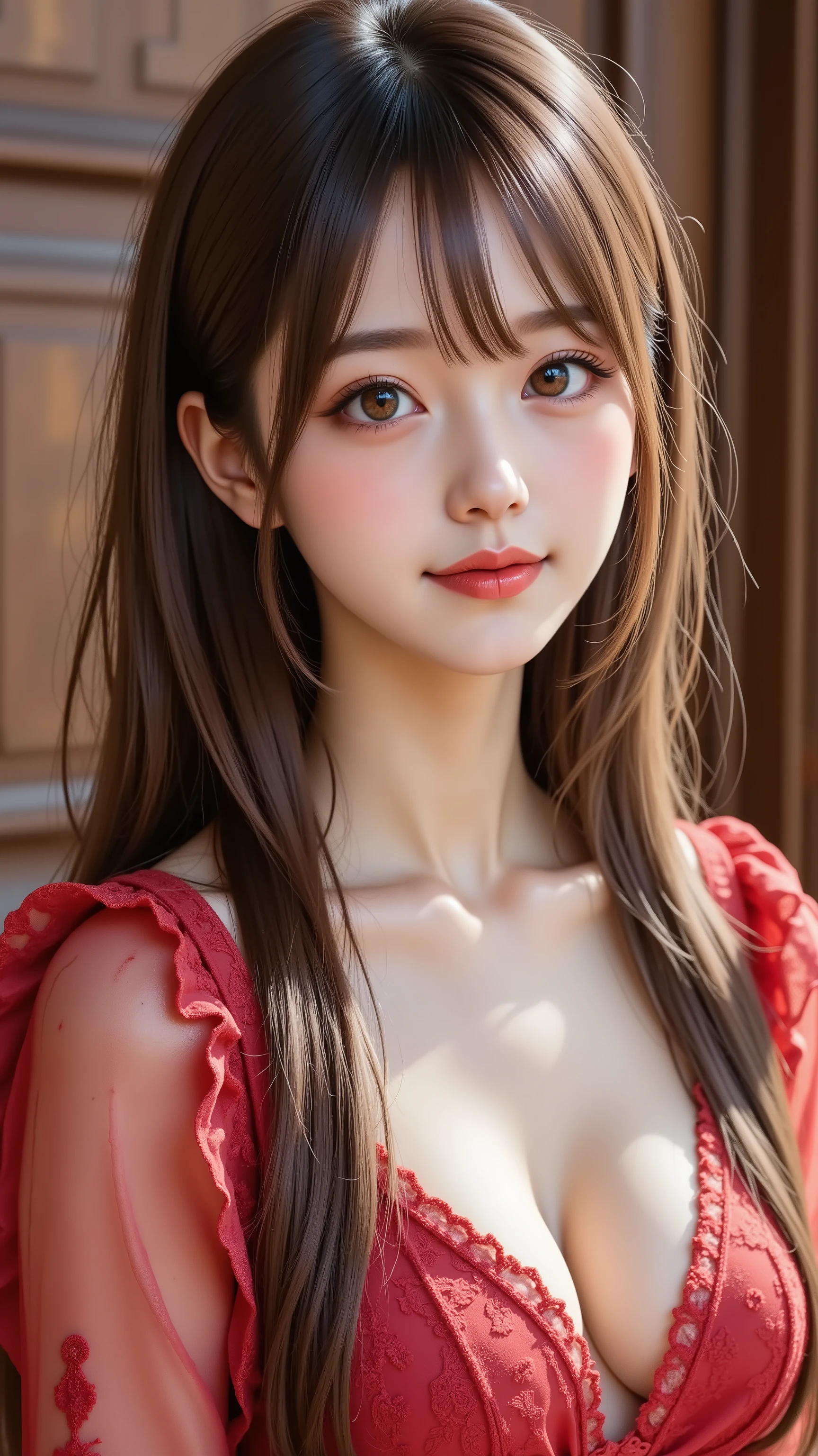 ((Goddess Performs Playing Card Magic)), Slender Body, Highest Quality, Highest Image Quality, greatest masterpiece, super real:1.3, Ultra High Definition, (Teenager Goddess, Babyface, Transcendental Cute Goddess), Lots of Audiences, TV Show, Professional Movement, Immersive Magic Trick, Surprised audience