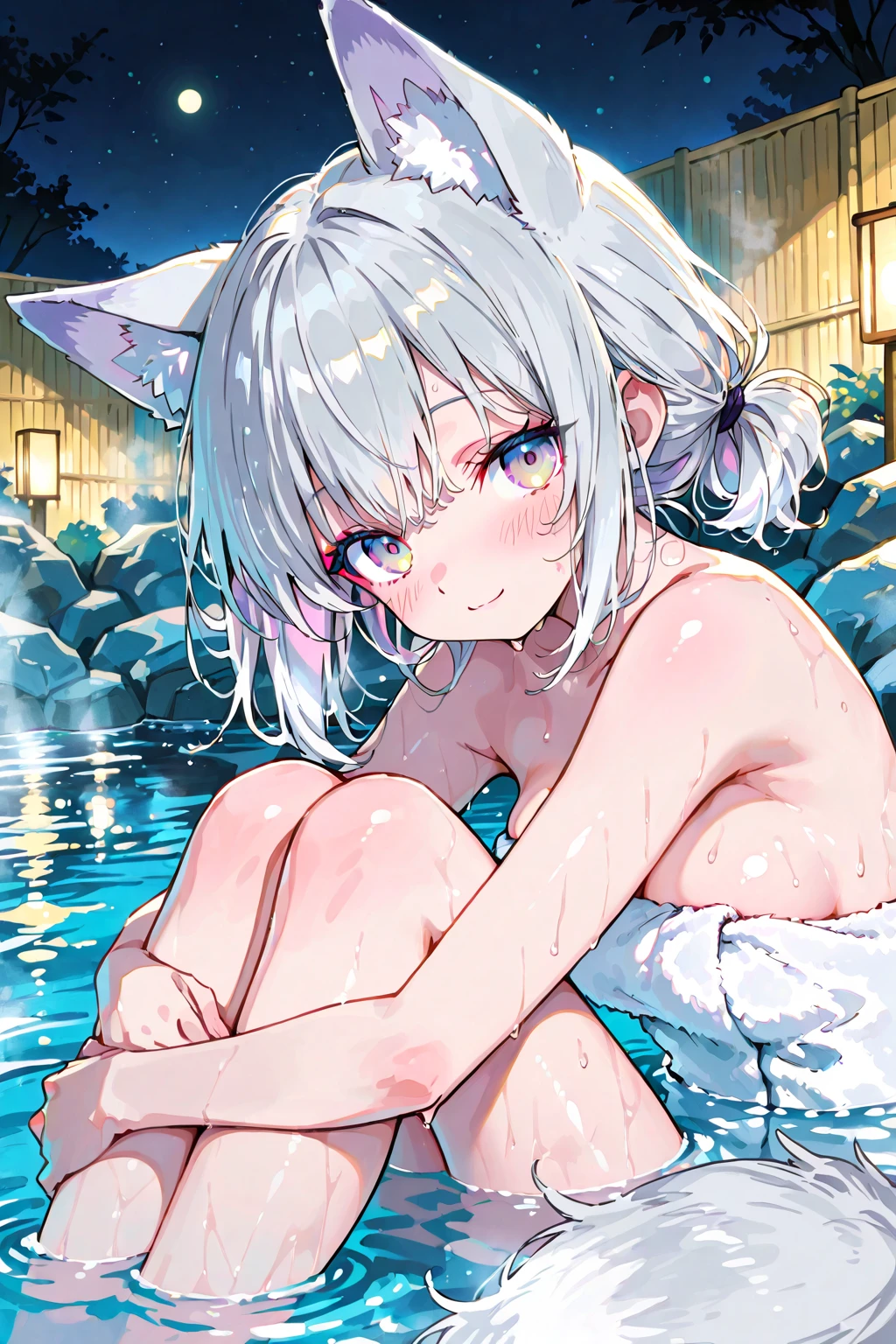  score_9,score_8_up,score_7_up,8K,source_cartoon,source_anime,2girl,loli,(skinny:1.2),smile,open mouth,(flat ?????:1.5), (Cute ??????:1.2), purity,?????,spread ?????,head tilt,wet,shiny skin,????,brown eyes, animal ears, onsen,sauna,bath,steam,looking at viewer,depth of field ,show off ?????, ??? in ?????,