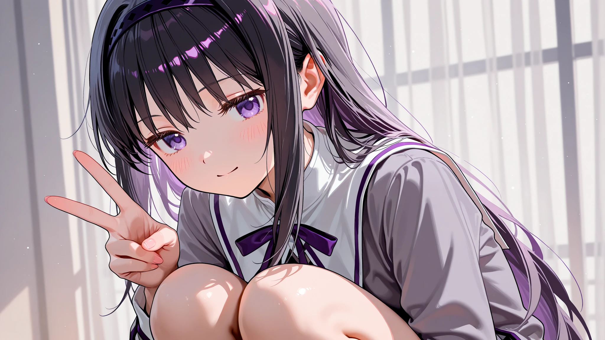 One girl,((takano)),blush,Embarrassed、The whole body is shown、rooftop、night、Illuminated by lights、Completely 、、(vaginale,):2,Leg spread、Sitting、from below,A complete depiction of the human body,masterpiece, Highest quality, Game CG, ultra detailed、highres、extremely detailed CG