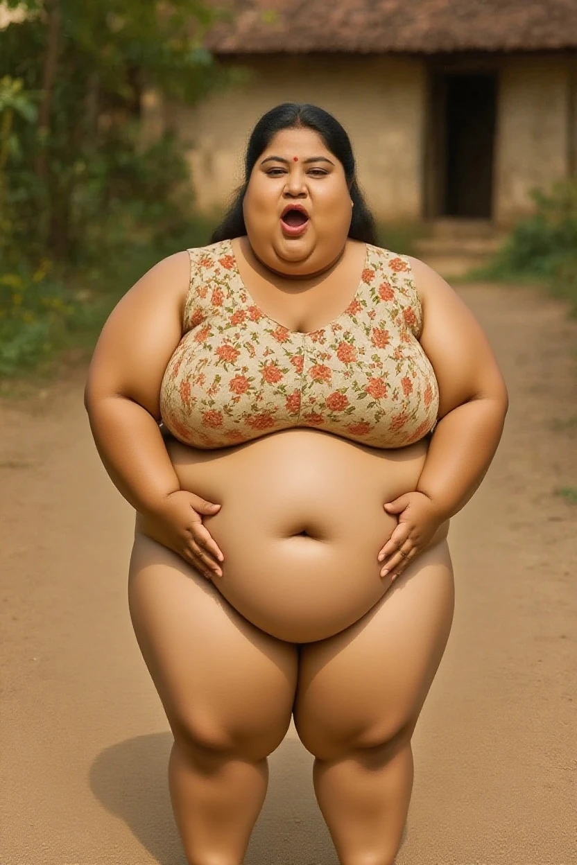 Extremely Morbidly Obese Bangladeshi girl