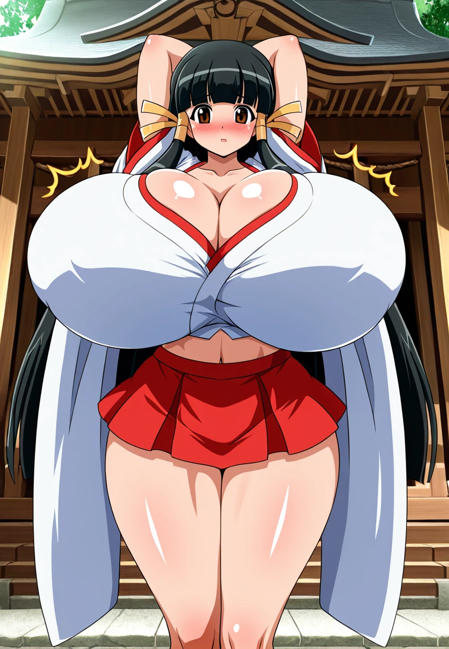 Takeda Hiromitsu Style,hasshaku-sama, Tall Woman, Pale skin, ????????????, bursting ???????, (((??????、Pink ???????)))Sleeveless dress, (((Spread your legs and lift up your skirt、No panties、Thick pubic hair)))From below, Tall Woman, White Dress, Sleeveless dress, Sun hat, White Hat, Night Sky, performer, View your viewers, Red eyes, (((????、Naughty pictures)))