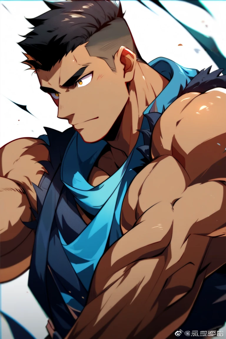 best quality, masterpiece, expressiexistless, Ultra-high resolution, Detailed background, man, Solitary, texisted male, short hair, Sukuna a man with pink hair and shirtless, Tattoo_both sides, Tattoo_exist_his_Face, Face to viewer,(A corner of the photo from bottom to top) (Highest quality images) Lion Man ,real, young, , Wearing shorts, Crotch protrusion, Anime Character, 站exist地上, Legs open, 男性Face, bonito rosto young, Undercut Hair, Huge chest muscles, 大腿muscular, Biceps tendon, Huge body, Toned body due to intense training, muscular, 8-pack clear ABS, 3 meters high, Topless, , Glowing skin, Dihan.com, 双手放exist大腿上, barefoot, No beard