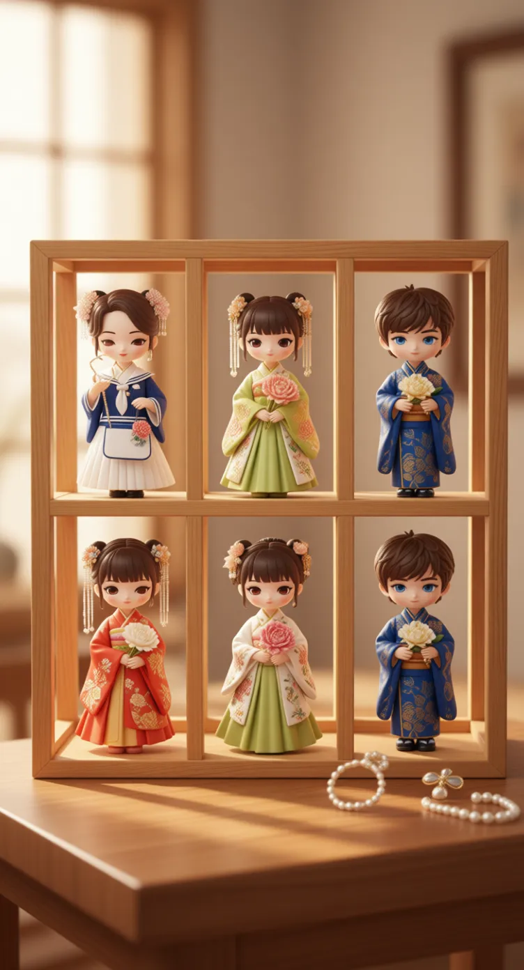 Generador de muñecas de kimono