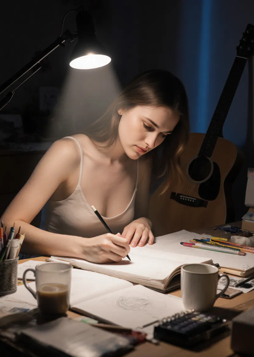  Woman With Workflow