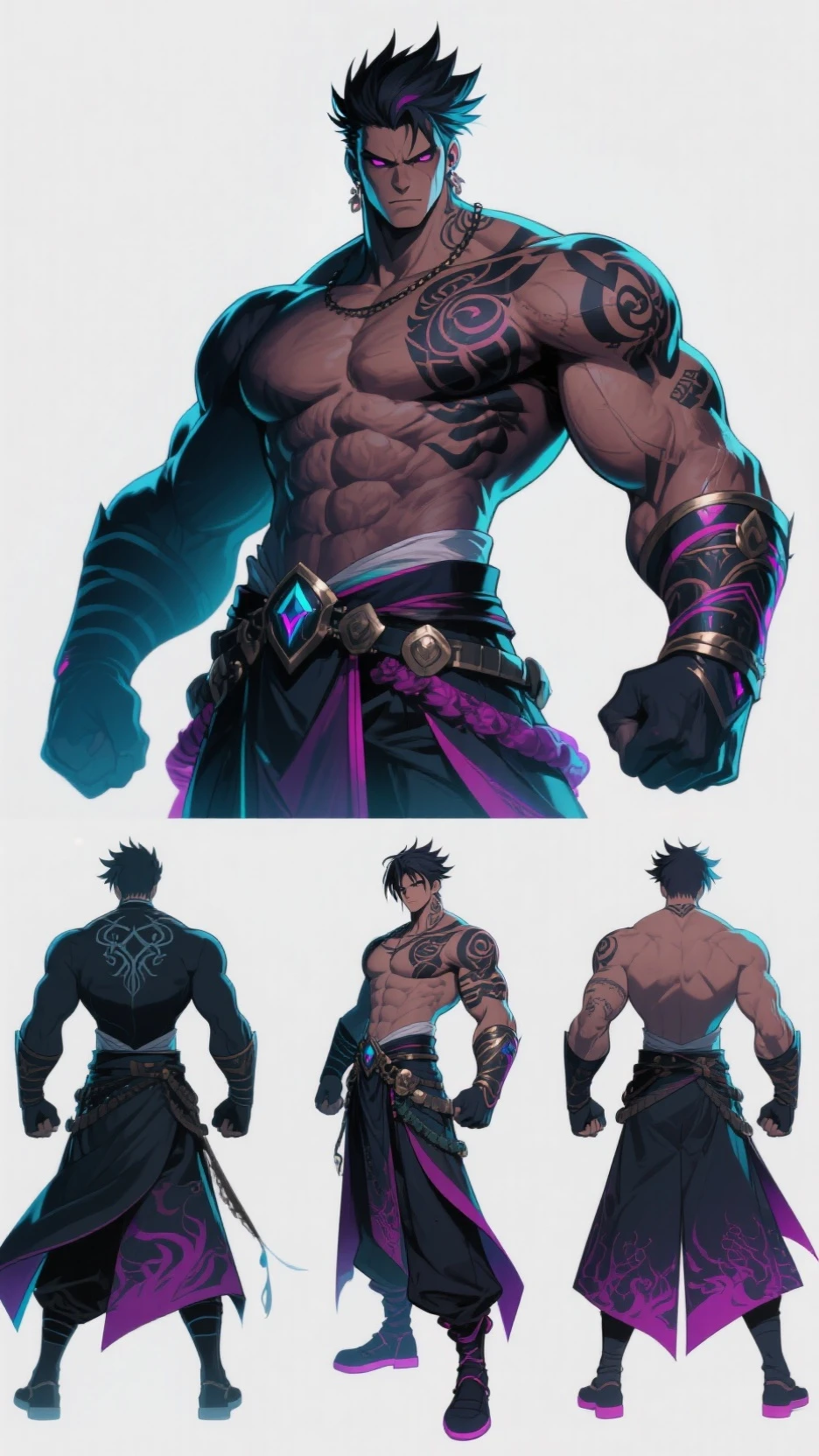 (realistic:1.3), insane detailed, quality, (masterpiece:1.2), (photorealistic:1.2), (best quality), (detailed skin:1.3), (intricate details), ray tracing, ((1male)), middle aged male, 50 years old, long bun hair, beard, muscular, Formal fantasy outfit, (blurred background), character design sheet，full bodyesbian, Full of details, body front view, body back view, Full body, ((Masterpiece, Highest quality)), Detailed face, character design sheet， full bodyesbian, Full of details, frontal body view, back body view, Highly detailed, Depth