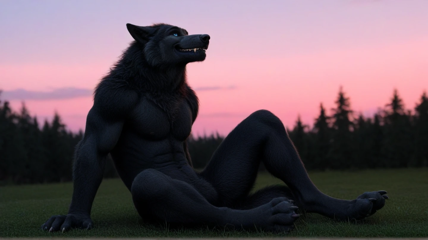 A muscular black jackal seductively kneeling on their back in a bed with while spreading open their butt cheeks showcasing their puffy black  and presenting their big veiny  black  with throbbing  to the viewer, Masterpiece, , highly detailed image, highly detailed , 4k, 4k resolution, black +,  base, big , by Truegrave9, by Virtyalfobo, by Chunie, by Clockhands, thick theighs+, huge +, big , inviting, inviting viewer, solo, long tail, looking pleasured+, feminine male, plain background, bedroom eyes+,  male, bubblebutt, big butt, quote "think you can handle this?", presenting,  towards viewer, looking at viewer, black skin+, ebony skin+, sweat, perfect eyes, spreading, spread ,
