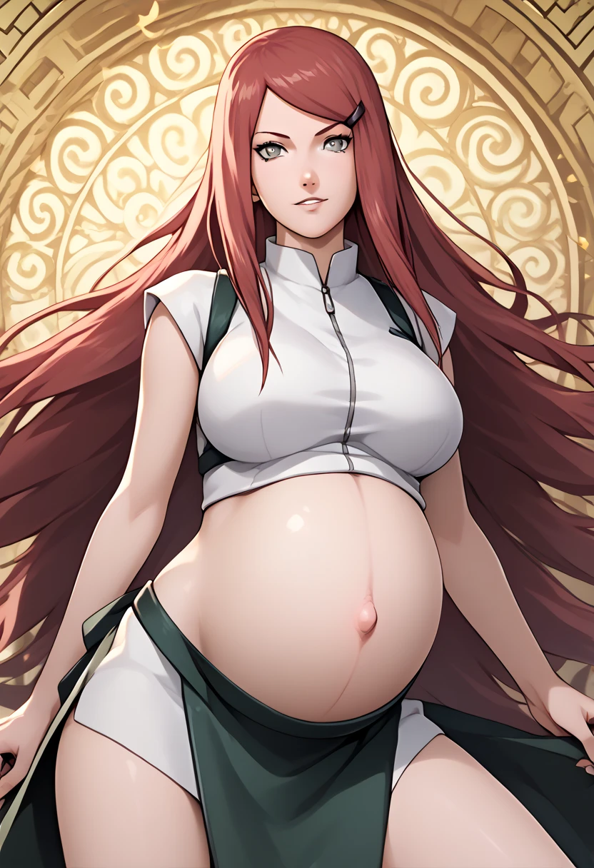 score_9, score_8_up, score_7_up, score_6_up, BREAK source_fate, medusa rider, pink hair, pink eyes, 1girl, completely ????, ????????????, lips, mature female, ?????, naughty face, dark ???????, pregnant, presenting, ?????, ???????? suggestive, simple background, solo, standing, thighs, uncensored, upper body