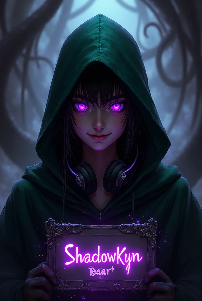 <lora:GloomyNightmareAI:1>, ultra detailed abstract photography of a cute pale draconian MaeAI sitting at a desk in a server room doing maintenance, mix of dragon and girl, half dragon, silver ponytail with strands hair, (masterpiece), realistic, beautiful face, cinematic light, (beautiful purple cat eyes:1.3), perfect anatomy,dragon horns,(solo:1.4),
fine detailed silver crescent glasses, pointy ears, cowboy shot, medium breasts, (hoody and pants:1.3),black lips, black eye shadow,
hyperdetailed painting, luminism, 4k resolution,
Soft Lighting, Photographic Realism,
3d rendering, octane rendering,