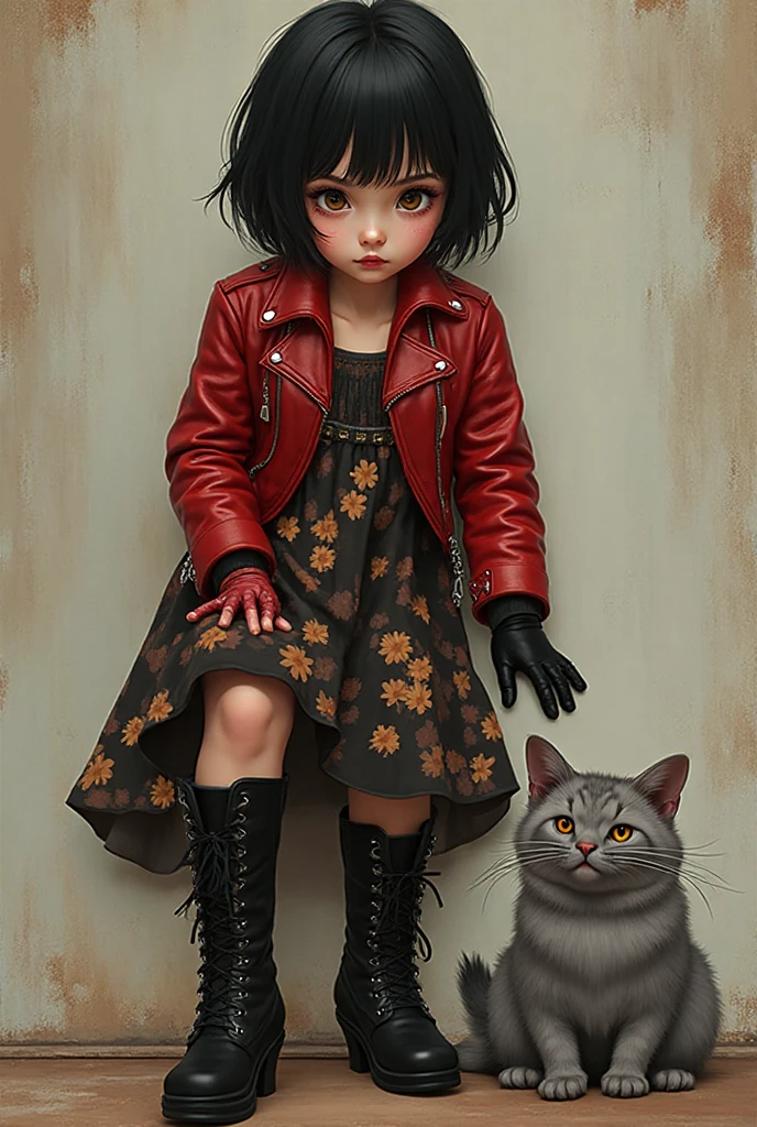 There is lost coliseum there female lionessin  pose, she have ebony colour skin beautiful yellow cat eyes dark gold eyeshadows make up, ring style earrings, her hair is purple with pink highlights . she dressed in white neather topic with golden parts on countures also short and white leather straps on her cat legs instead of boots, her hands have hude ruby claws on her fingers, (ultra high quality fantasy art, anime fantasy style, masterpiece, ultra high quality character design, 8k quality anime art, realistic anime art, top quality wallpaper illustration, detailed ultra high quality accurate face, high quality design and accurate physic)