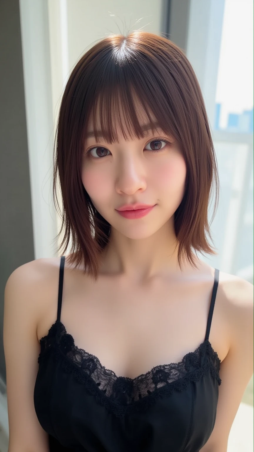 (Best Quality,4K, 8K, hight resolution, masutepiece:1.5), Ultra-detailed, (Realistic ,Photorealistic ,Photorealsitic:1.8), 1girl in, (Perfect body :1.8), Ultra-detailed face, Detailed lips, Detailed eyes, ???? double eyelids, Beautiful detailed eyes, Beautiful detailed lips, ???? flirty pose, Hi-Res, Cinematic Angle, Professional Lighting, Unity 8k Wallpaper, Aesthetic, ​masterpiece, top-quality, Shy laughter, South Island, Waikiki, indoors, (?????????????:1.5), (Slim Body:1.5), (Cute See-through lingerie:1.5), (18years old:1.8),