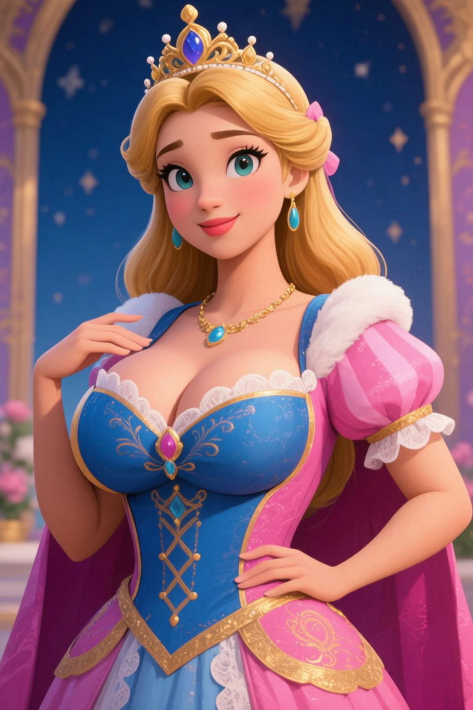 Rapunzel disney movie ,disney artwork, upper body, super detailed face, beautiful , looking at viewer, open_mouth, porn, nsfw, small boobs, small tits [boobs size : 0.2], detailed eyes, 4k, high quality