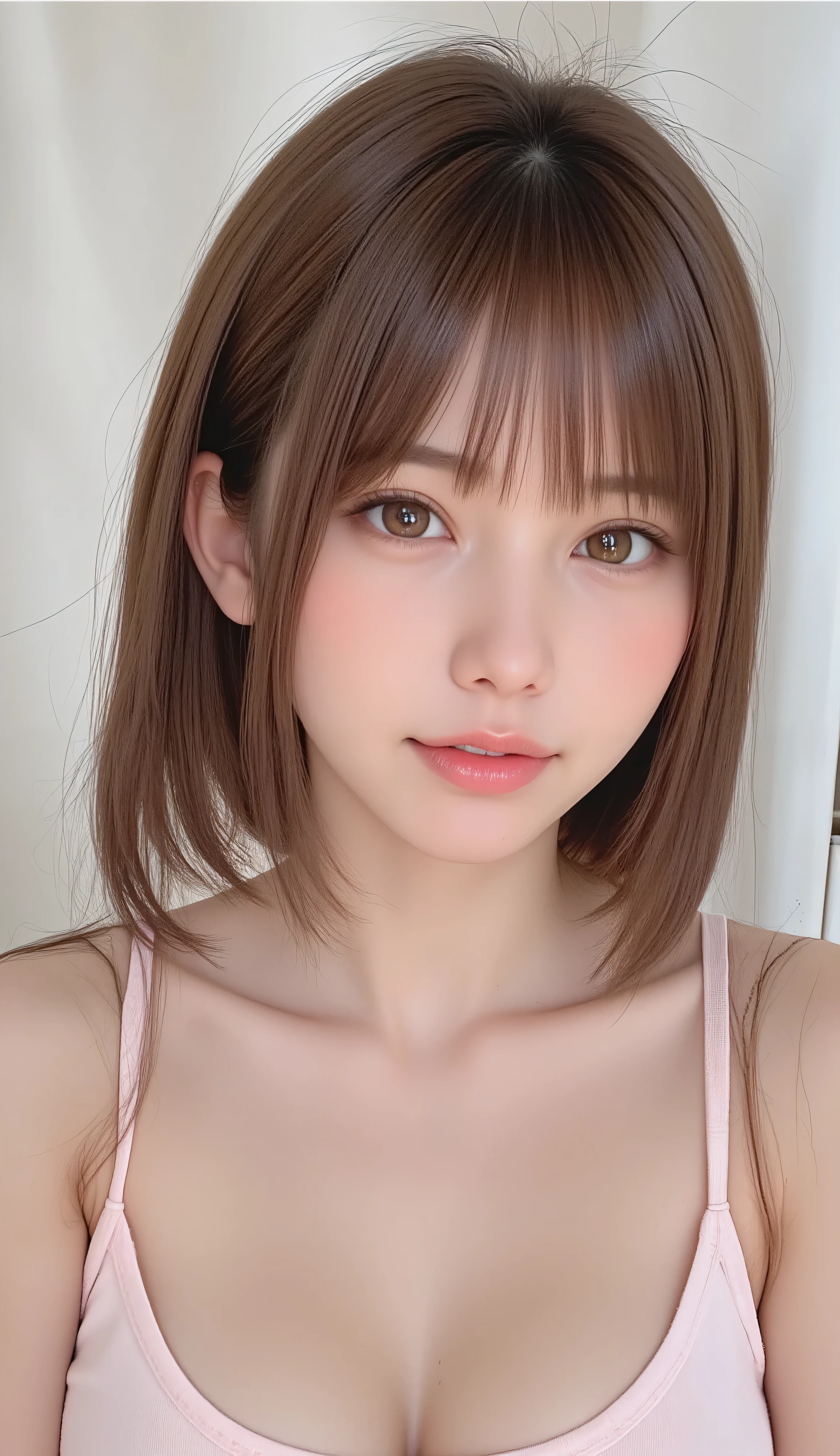 is facing the front、thighs、