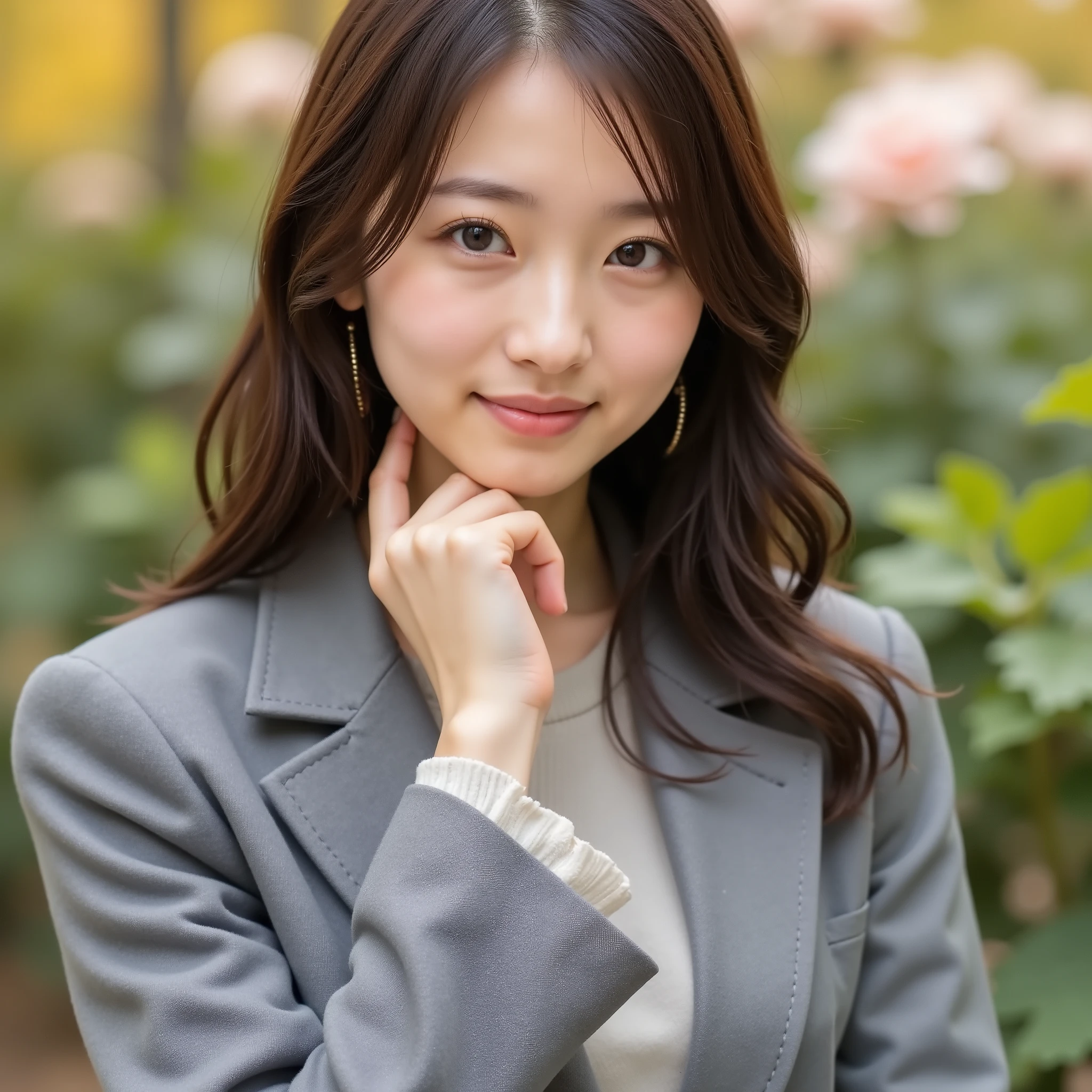 テーブルに座っている美しい若い日本人女性, (ワイドアングル:1.3), (コカ・コーラの缶が彼女の机の上に置かれている、暖かい, 明るく照らされた居酒屋:1.5)、カラフルな日本のメニューポスターが彼女の後ろに並んでいる, 彼女は居心地の良い, 前髪のある長い黒髪の美しい女性教師がコーラを飲んでいる, そしてよくスタイリングされた, 彼女の胸を強調する深いネックラインの、リブ編みのライトグレーのノースリーブトップス, (彼女はカメラをまっすぐに見つめる), 少し魅惑的な視線, 彼女の手はテーブルの上にそっと置かれている, 彼女の前には泡の入ったコカ・コーラがある, 他の皿や飲み物も周りにすべて見える, 映画のような, 被写界深度の浅い、彼女の顔と胸を際立たせる柔らかな照明, Fカップの胸, 超クリアな焦点, (フォトリアリスティック:1.10), 禁欲の女美人教師