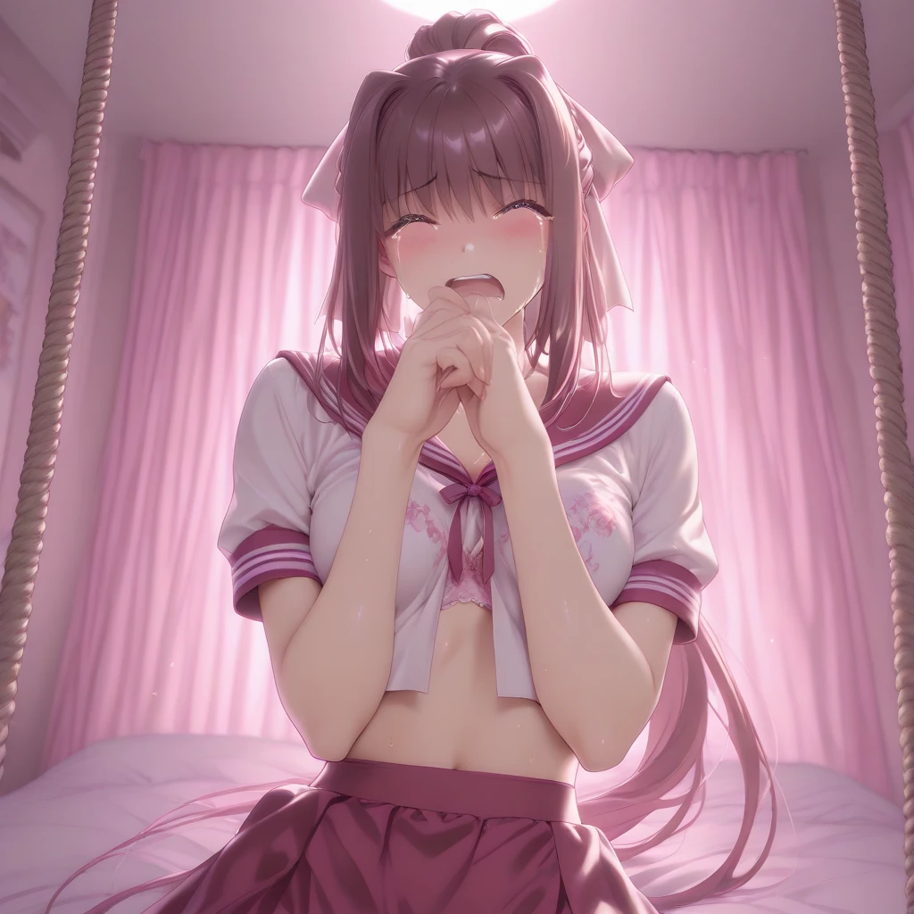 Little pretty girl,、Dark Brown Hair、
