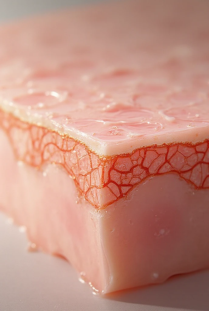 A close-up image of intact skin acting as a protective barrier - SeaArt AI