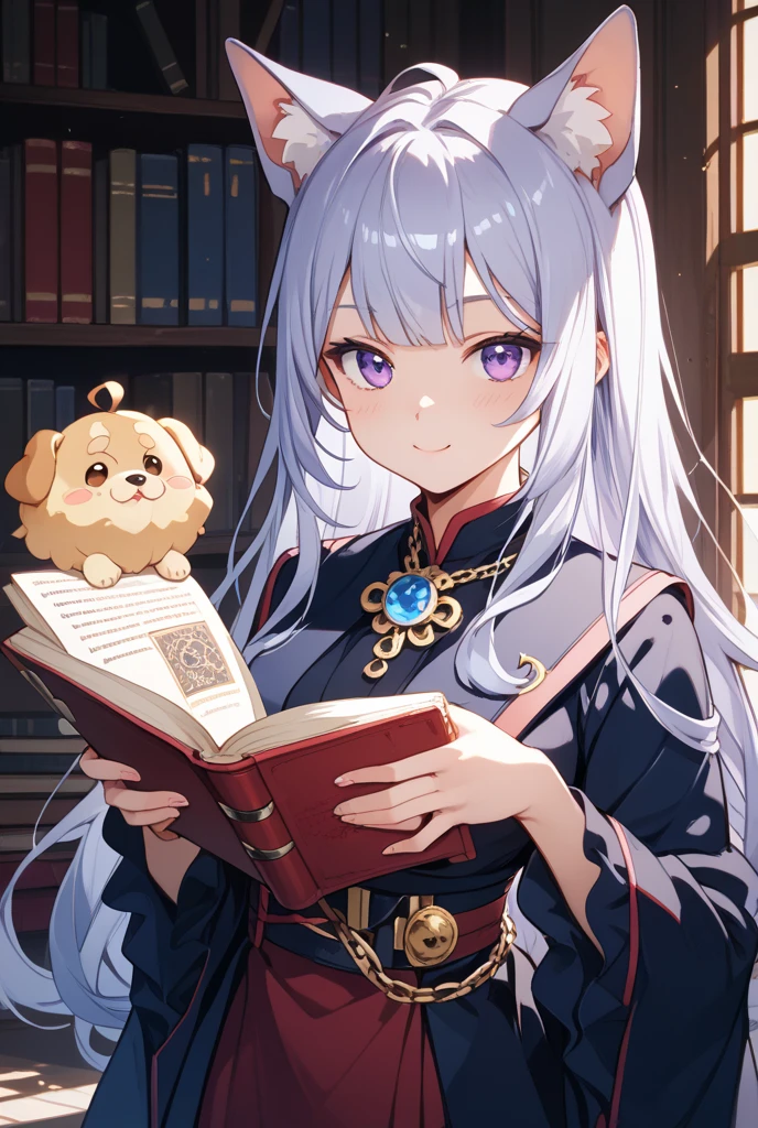 Masterpiece, Best Quality, (((Solo mature woman Janet))), biwa hayahide \(umamusume\), under rim glasses, (((wide ))), (((light blue eyes))), full lips,  smile, , (((sitting on wooden throne))), (((bookshelves, candles))) sunset, blushing, "beautiful mature face" , age30 ,  , adult ((open purple kimono with detailed patterns of gold)),  shoulder, (( suggestiveness)), perfect beautiful eyes, detailed eyes. thick lips, ((big )), (Thick thighs), top down, looking down, (((shiny skin))), (((chubby))), necklace, bracelets, hoop earrings, (((European Face))), ((Oiran)), Japanese Clothing, Boobplate, obi, intricate, eye shadow, floral print, hairpin, lipstick, make-up, red lips, sarashi, (((kiseru))), holding pipe in right hand, ((( legs)))