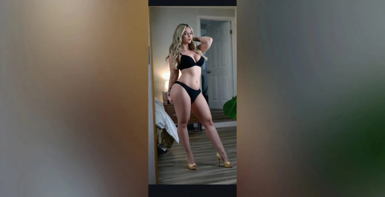  Busy woman in a black  sitting on a bed,  she is in my bed in a  , 21 years old,  2 female models, Violet Myers, 18 years old, 2 ,  posing in a bedroom , , 2 , good young girl, posing in bed, sitting on her bed, 
([long hair hair]:1.8), (full body:1.8), (upper body up:0.3), (hyper realistic:1.4), (realistic:1.3), (best quality real texture skin), Detailed eyes, detailed face, PERSEPHONE, persephone, (SFW:1.5) Hyperrealistic, LESS saggy , (SMALL :1.5), (HUGE LEGS:1.5), (LESS THIGHS:1.5),  perfect legs ,  perfect legs , pernas added, pernas added e perfeitas,  shapely legs,  shapely thighs, pernas added, Smooth thighs. (  pose :1.5), (thick eyebrows:1.2), (big purple eyes:1.2), ( ultra detailed eyes :1.4), ( high resolution eyes :1.1), ( ultra detailed skin texture:1.4), (Beautiful toned body:1.1),  